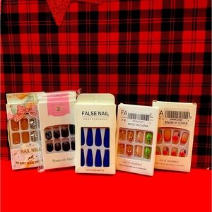Set of 5 False Nail Professional Sets